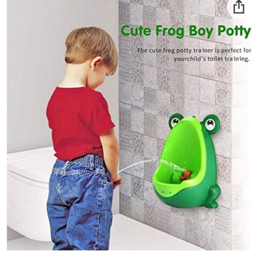 New in packaging frog Toddler urinal